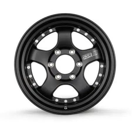 SSR DEVIDE SP1 Trail 17×8.5 6×139.7 +0mm Offset Flat Black Wheel