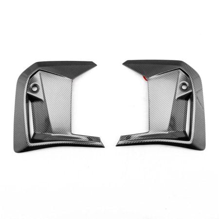 Trevora PR-1 Carbon Front Canard Trims for G45 BMW X3 M-Sport [TR-BG45FBT]