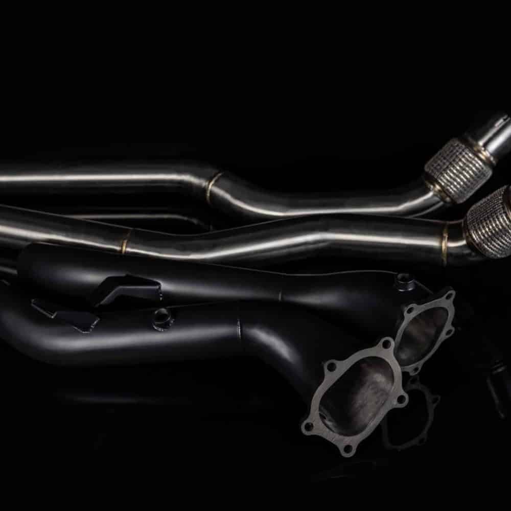 Boost Logic 4.0 TFSI Downpipes for C7 Audi S6, S7, RS6 and RS7, full set