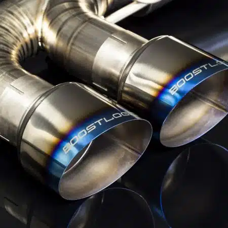 Boost Logic 4-Inch Titanium Exhaust System for R35 Nissan GT-R