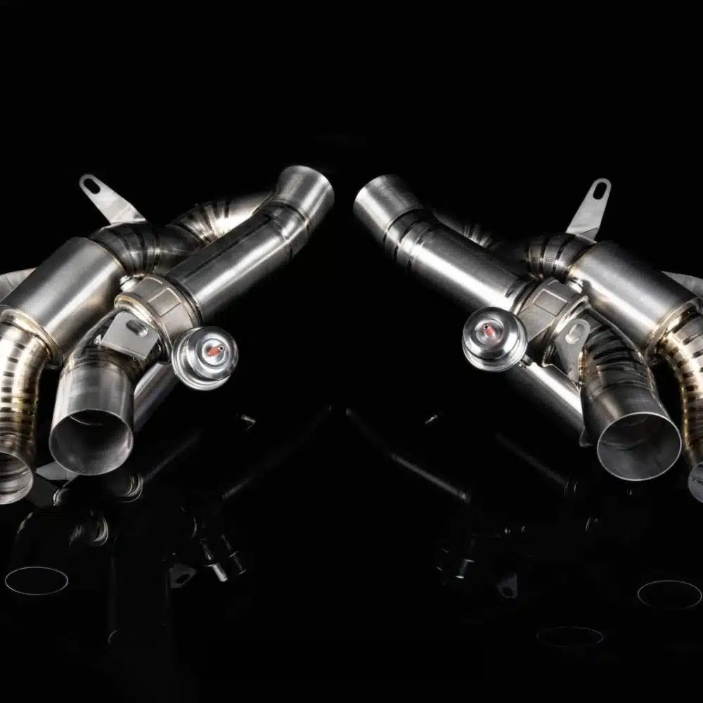 Boost Logic Valved Exhaust System for F152M Ferrari 812 Superfast, axle back pair