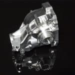 Boost Logic Front Differential Case for R35 Nissan GT-R, three-quarter view