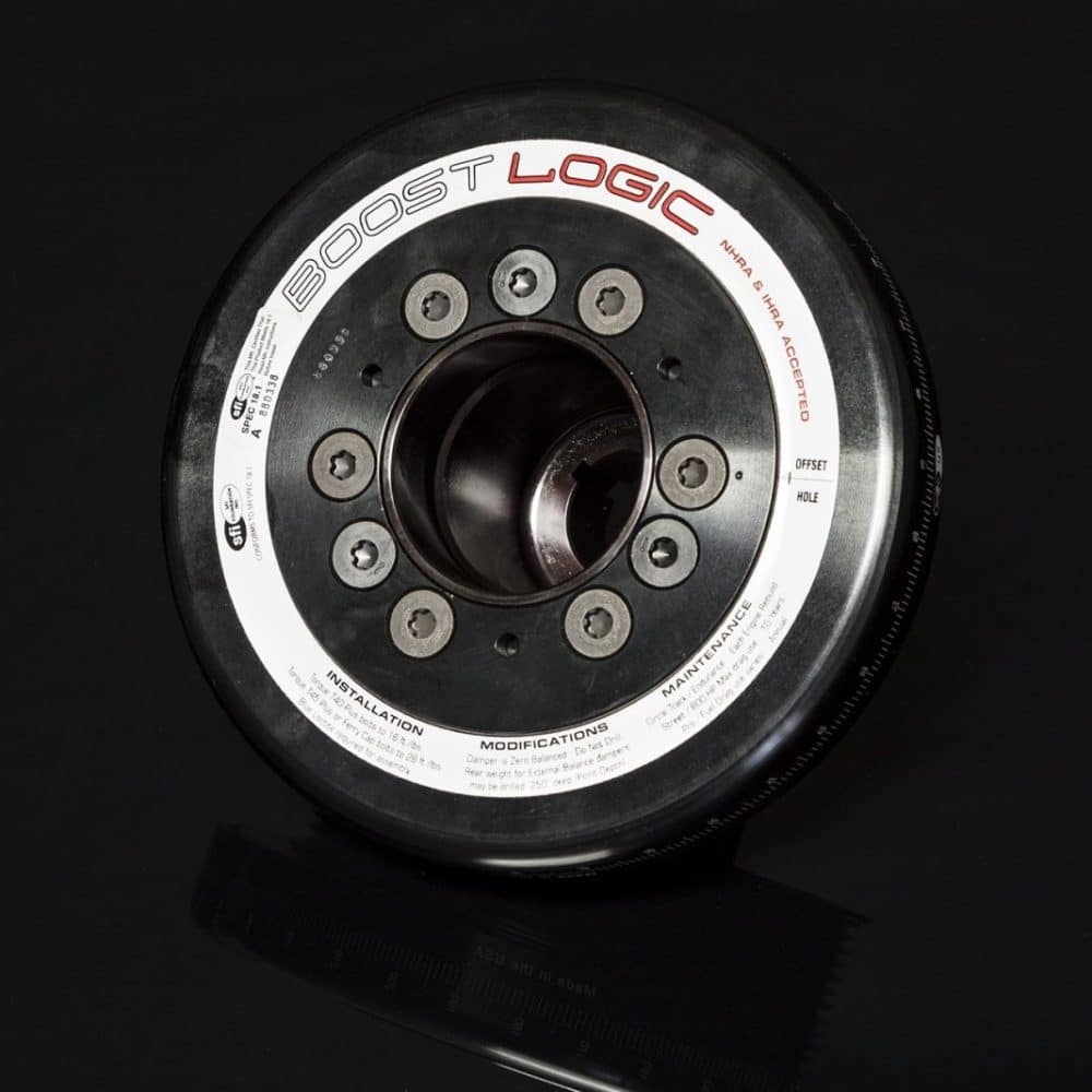 Boost Logic Crank Pulley for R35 Nissan GT-R, front face