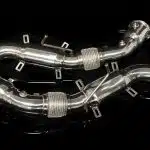 Boost Logic Downpipes for McLaren 570S, polished pair
