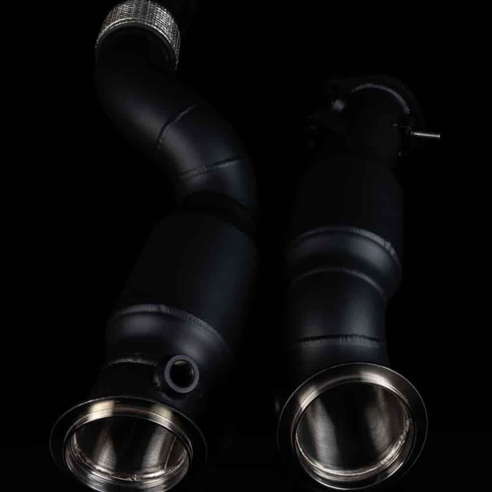 Boost Logic 200 Cell Sport Cats for G80 / G82 BMW M3 / M4, downpipe pair