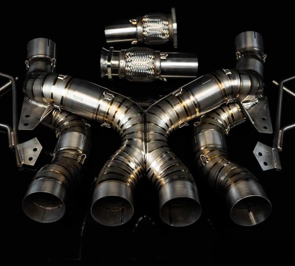 Boost Logic Titanium Exhaust for C8 Chevrolet Corvette ZR1, full system