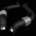 Boost Logic Lower Downpipes for G90 BMW M5, pair with flex sections