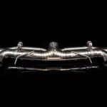 Boost Logic Valved Rear Section for R35 Nissan GT-R, full rear view