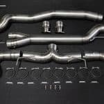 Boost Logic Magnum Titanium Exhaust for R35 Nissan GT-R, complete system
