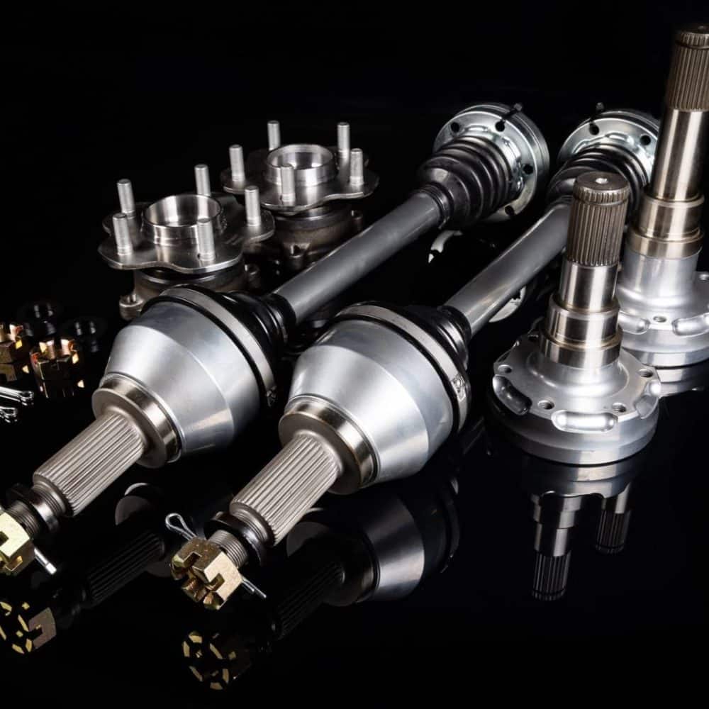 Boost Logic Race Axles and 300M Stub Shaft Kit for R35 Nissan GT-R