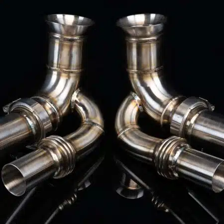 Boost Logic Side Muffler Bypass Pipes for 991 Porsche 911 GT3 [BL 04050401]