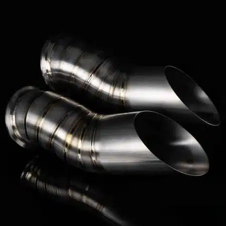 Boost Logic Titanium 4-Inch Dump Tubes for R35 Nissan GT-R