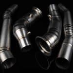 Boost Logic Titanium Downpipes for F152M Ferrari 812 Superfast, full set