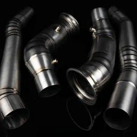 Boost Logic Titanium Downpipes for F152M Ferrari 812 Superfast [BL 05040602]