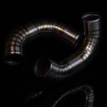 Boost Logic Titanium U Pipes for R35 Nissan GT-R in raw titanium