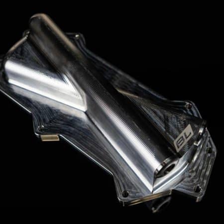 Boost Logic V10 Billet Oil Heater Delete for LB724 Lamborghini Huracán and Audi R8