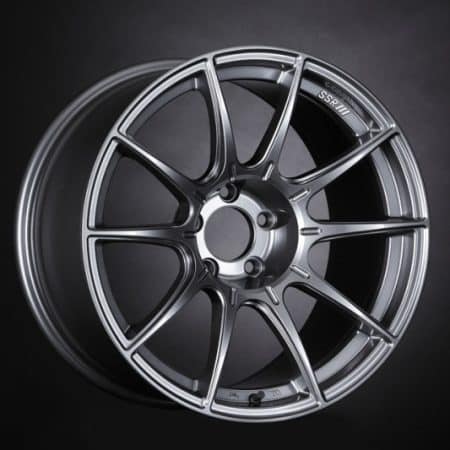 SSR GTX01 18×9.5 5×114.3 +40mm Offset Blue Gunmetal Wheel