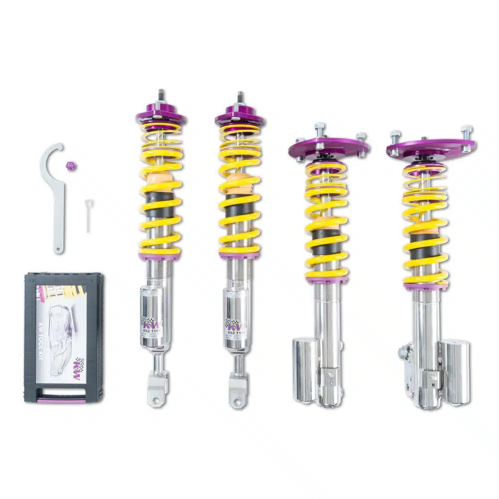 KW Clubsport Coilover Kit for Mitsubishi on the Mitsubishi Lancer Evolution