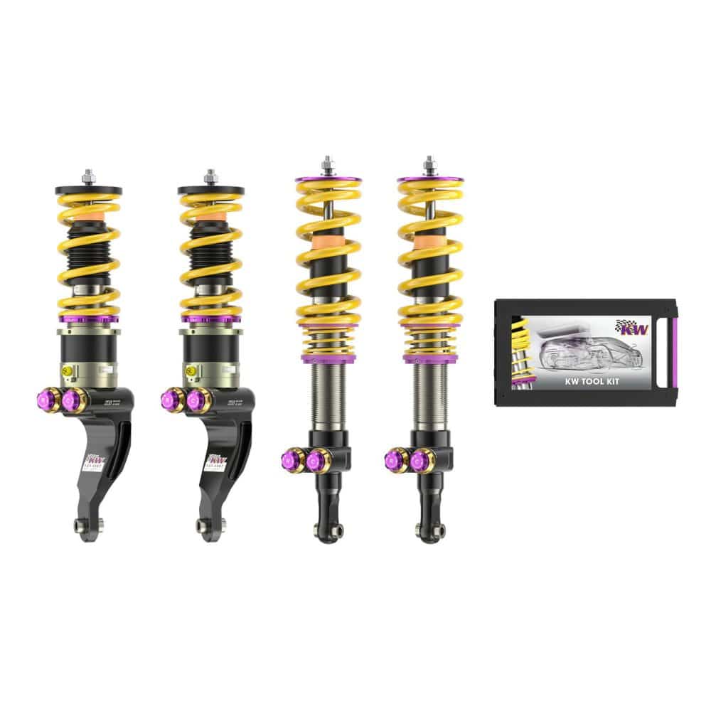 KW Coilover Kit Bundle for Ferrari on the Ferrari SF90