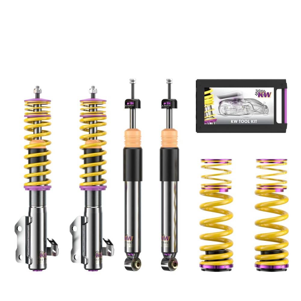 KW Coilover Kit Bundle for Chevrolet on the Chevrolet Camaro