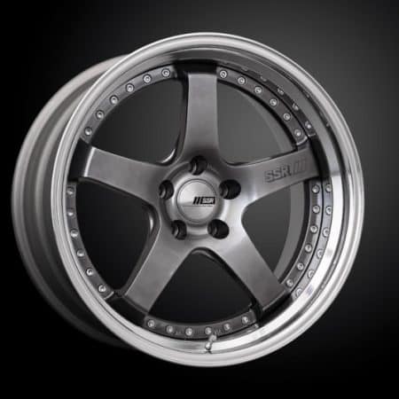SSR Professor SP4 19×10.5 5×114.3 +12mm Offset HP Super Black Coat Wheel