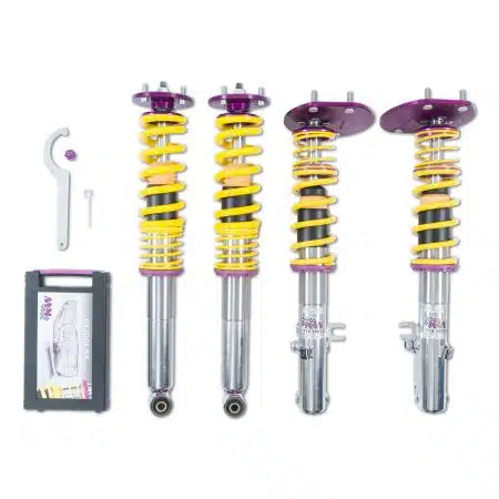 KW V3 Clubsport Coilover Kit for 964 Porsche 911 Carrera 4 AWD Convertible (1989-1990) [35271821]