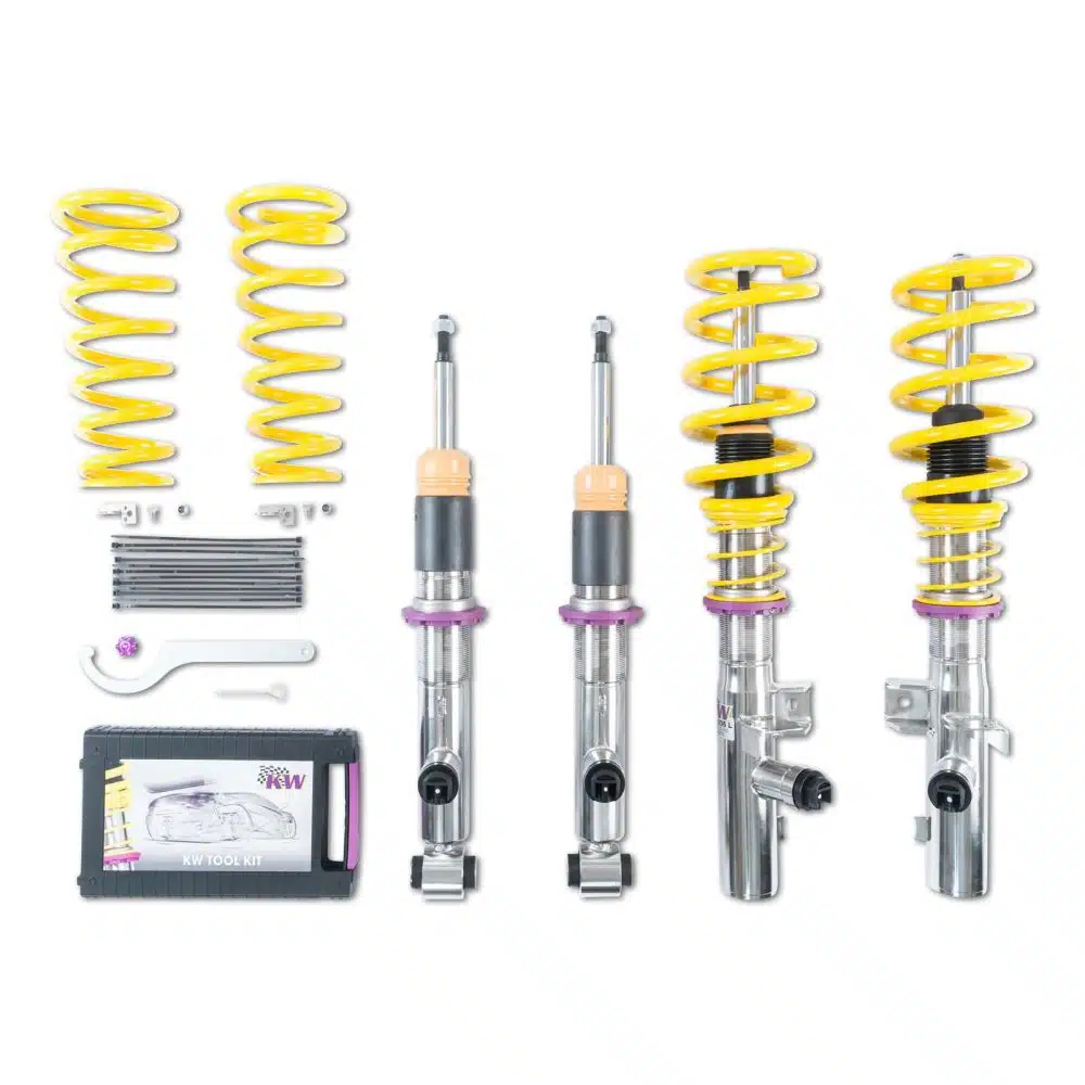 KW Coilover Kit for F25 on the F25 / F26 BMW X3 and X4
