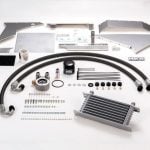 HKS Black S-Type Oil Cooler Kit for FK8 Honda Civic Type R - Complete Kit Contents