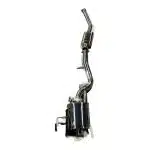 Fi EXHAUST exhaust system for R33 and R34 Nissan Skyline GT-R, valvetronic muffler and mid pipe section on white