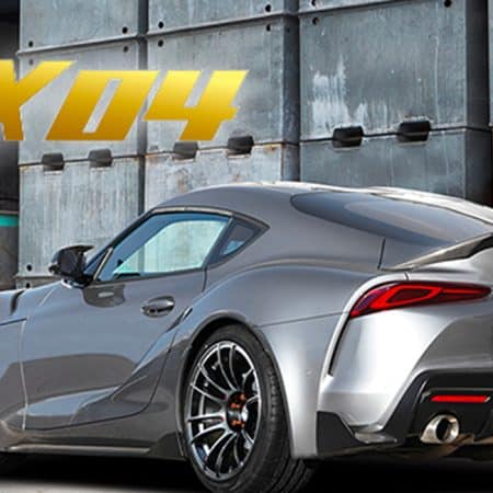 SSR GTX04 18×9.5 5×114.3 +22mm Offset White Wheel