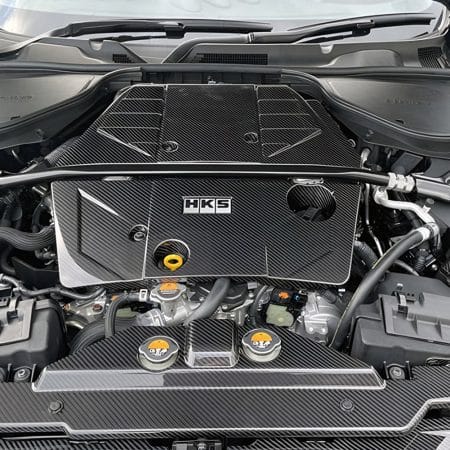 HKS Dry Carbon Engine Cover for RZ34 Nissan Z [70026-AN001]