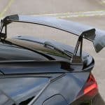 Carbon Rear Wing for FL5 swan-neck wing fitted to the Honda Civic Type R