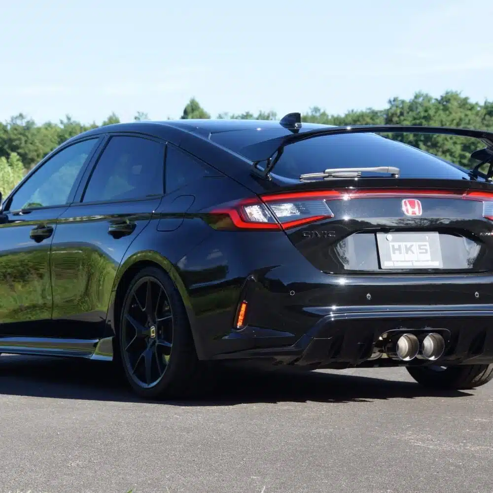 Hipermax R Package for FL5 LEGAMAX Sports exhaust on the Honda Civic Type R
