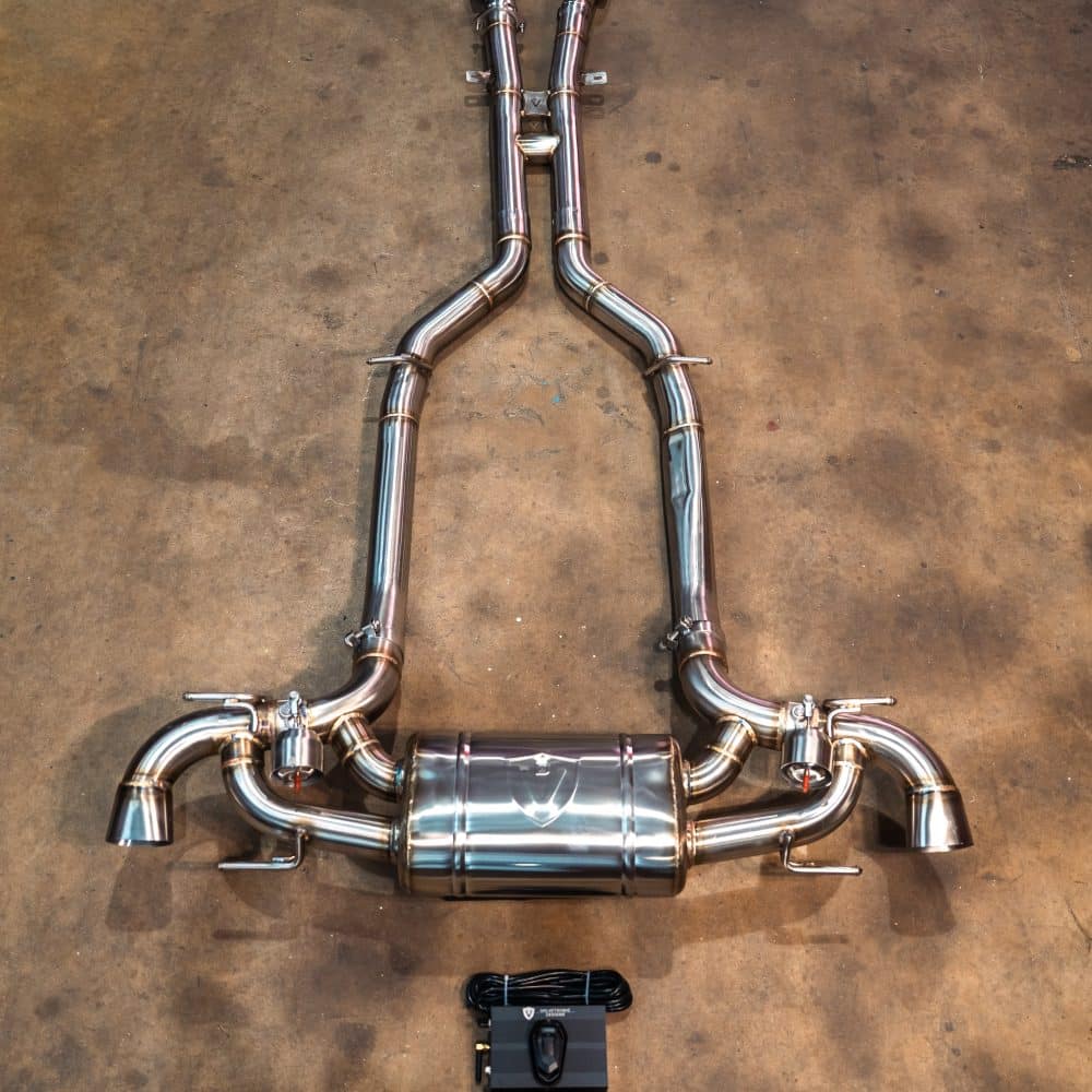 Exhaust System for C197 Mercedes-Benz SLS on the Mercedes-Benz SLS AMG and SLS AMG Black Series