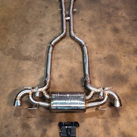 Valvetronic Designs Valved Sport Exhaust System for C197 Mercedes-Benz SLS AMG & SLS AMG Black Series [MER.SLS.AMG.VSES.BR]