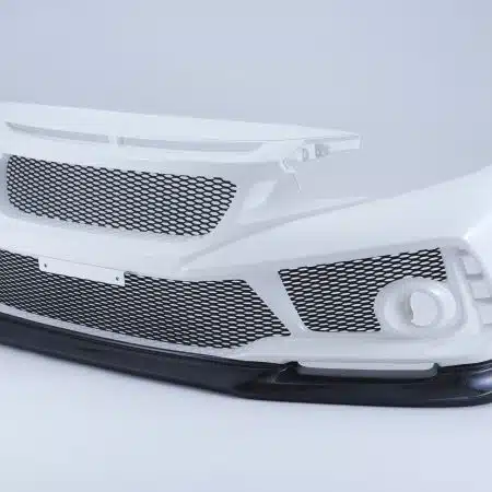 Spoon Sports Aero Front Bumper for FK8 Honda Civic Type R with Carbon Lip [71101-FK8-210]