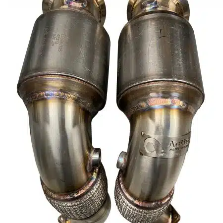 Active Autowerke GESI Catted Downpipes for S63 / N63 BMW X5 M, X6 M, X5, X6, 550i and 650i