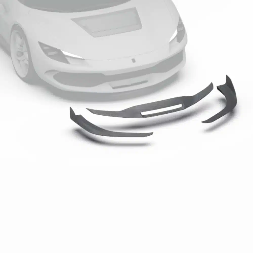 ZACOE 296 GTB Front Lip Set (soft kit)