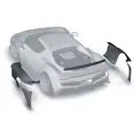 ZACOE 296 GTB Rear Fenders