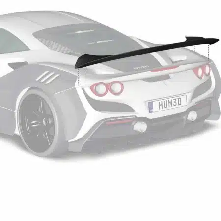 ZACOE Performance Carbon Rear Spoiler (for widebody kit) for F142MFL Ferrari F8 Tributo / Spider [FR-F8-W-SL]