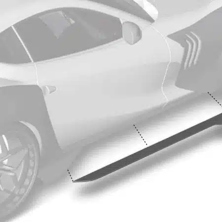 ZACOE Performance Carbon Side Skirts for F152M Ferrari 812 Superfast