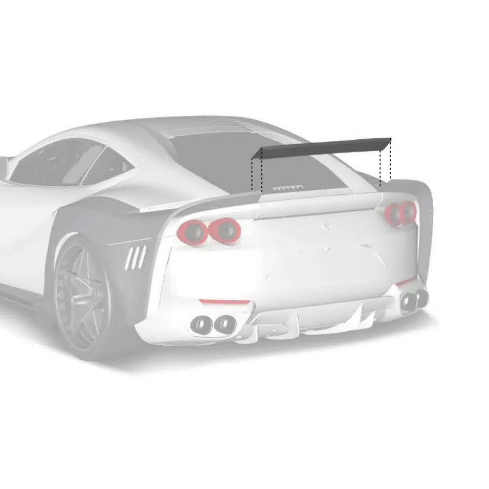 ZACOE Ferrari 812 Superfast Rear Spoiler