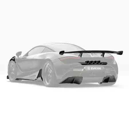 ZACOE Performance Carbon Rear Wing Assembly for P14 McLaren 720S
