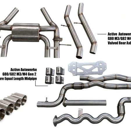 Active Autowerke Equal Length Exhaust Bundle for G80 / G82 BMW M3 / M4