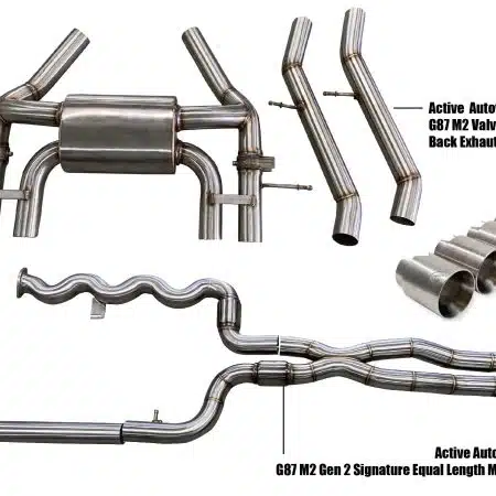 Active Autowerke Equal Length Exhaust Bundle for G87 BMW M2