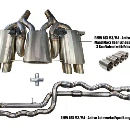 Active Autowerke Equal Length Exhaust Bundle for F80 / F82 / F83 BMW M3 / M4