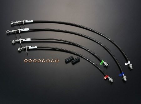 J’s Racing Stainless Brake Lines for DC2 Honda Integra Type R [BLS-T2-SU]