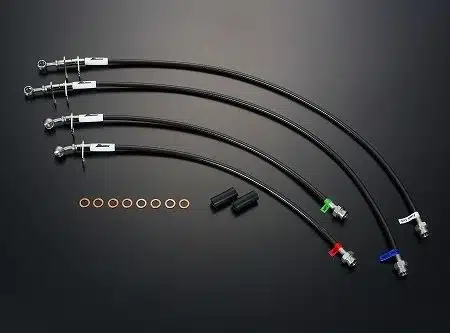 J’s Racing Stainless Brake Lines for EG6 Honda Civic [BLS-H3-SU]