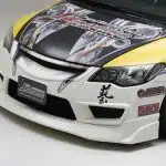 J's Racing Type-X Front Spoiler for FD2 Honda Civic Type R