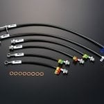 J's Racing SUS Brake Lines for GE8 Honda Fit RS with rear disc brakes